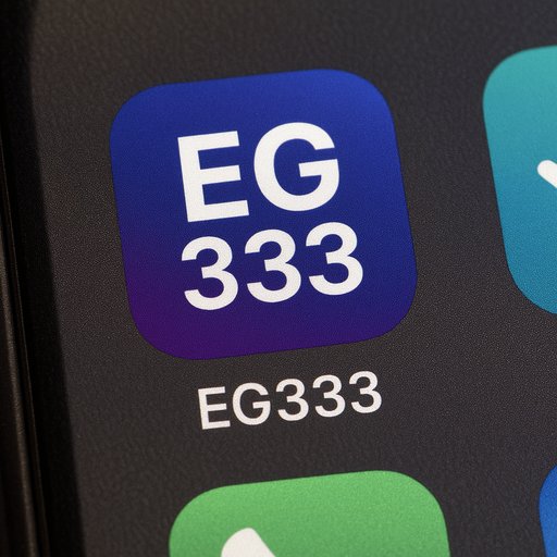 EG333 mobile app home screen